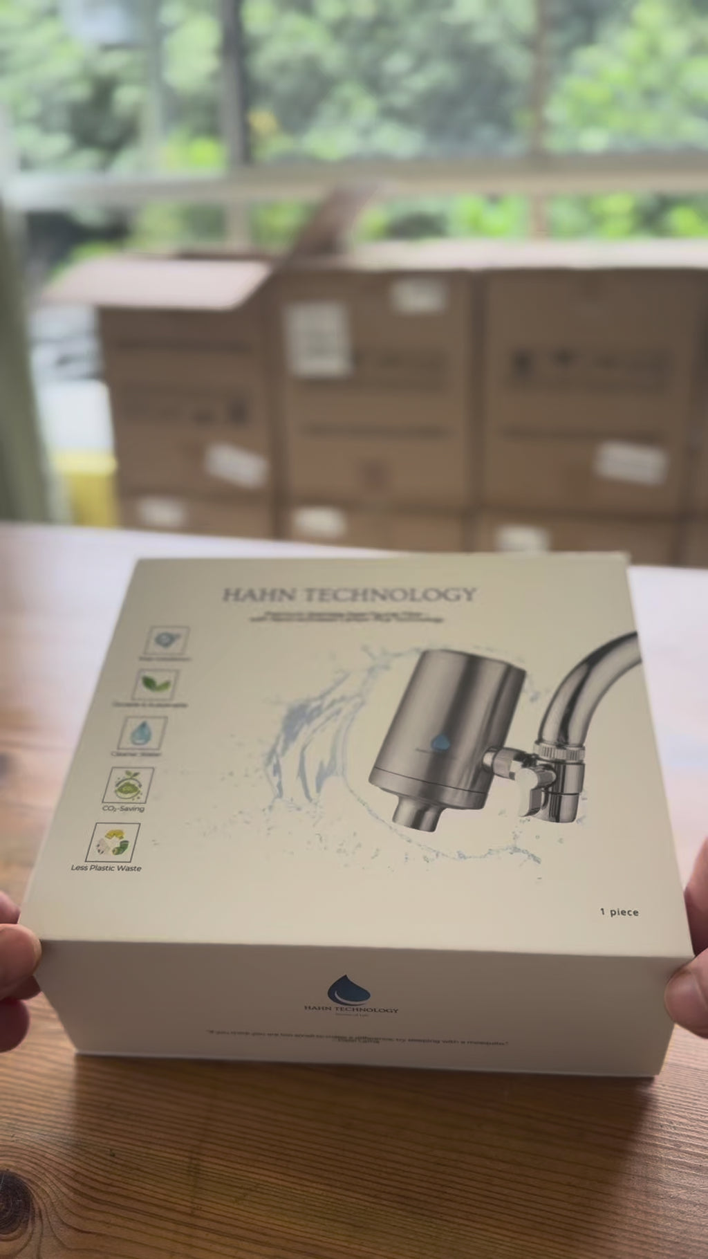 HAHN Technology® Edelstahl-Leitungswasserfilter – Für die Ewigkeit gebaut