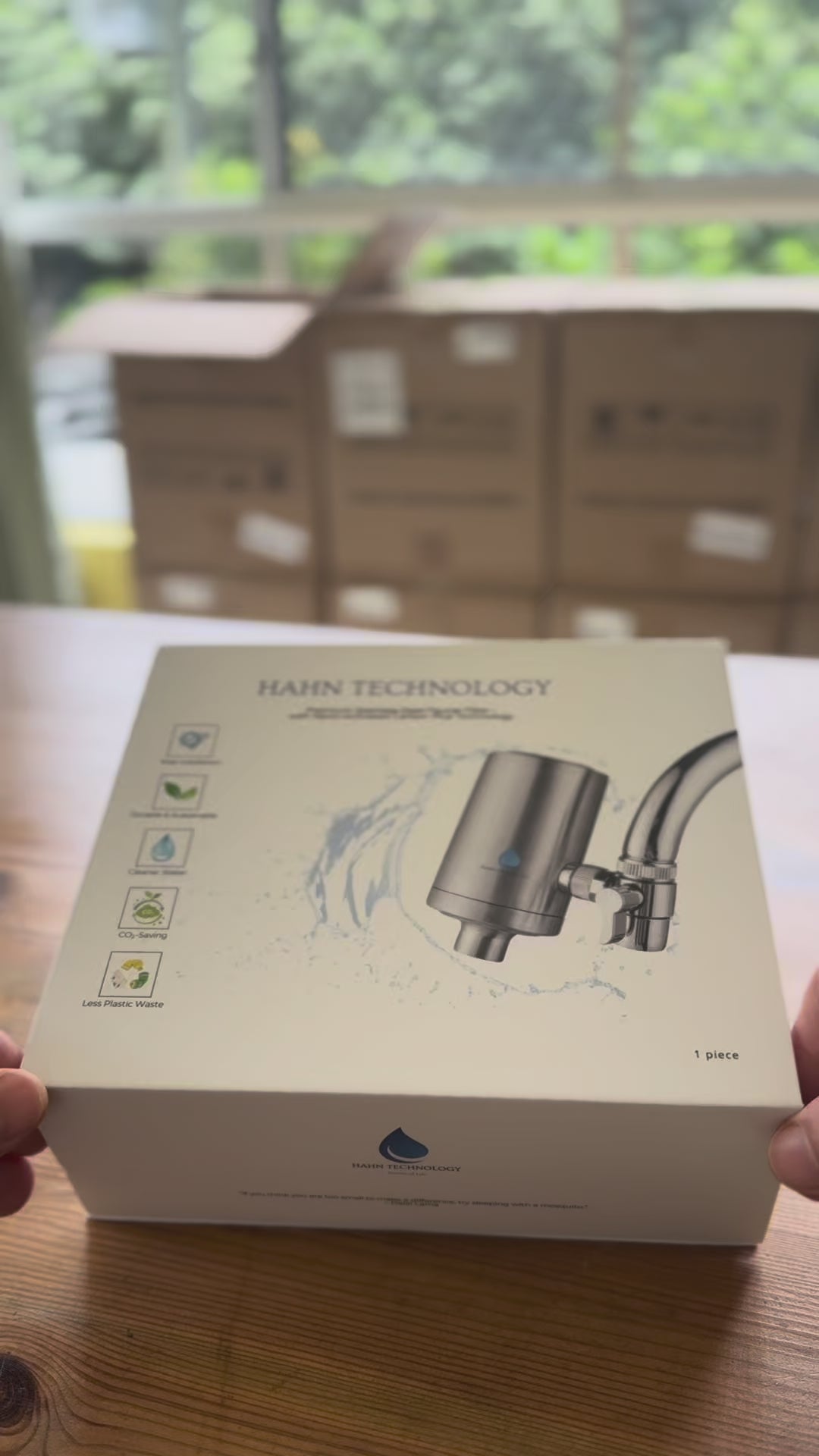 HAHN Technology® Edelstahl-Leitungswasserfilter – Für die Ewigkeit gebaut